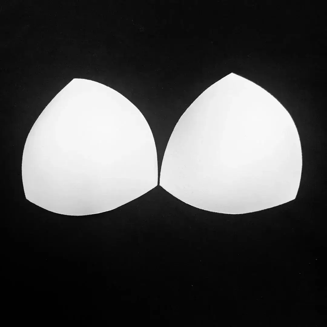 Triangle Push-up Silicone Bra Inserts Breasts Pad Bikini Bra