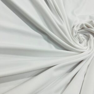 Cotton Blend 4 Way Stretch in White
