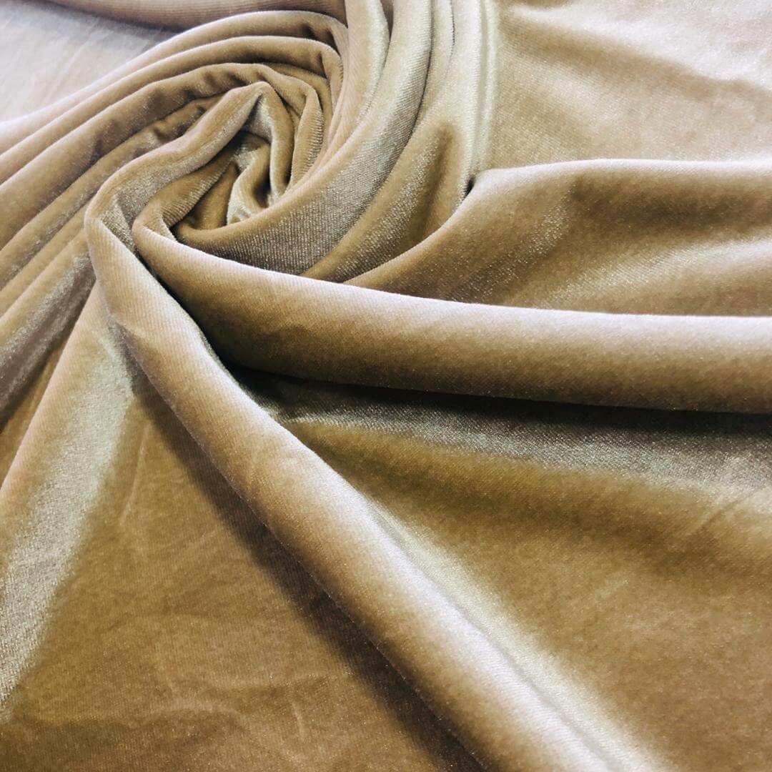 Stretch Velvet Fabric By The Yard